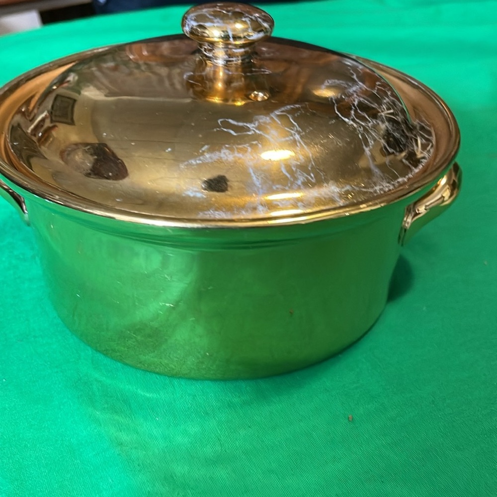 Carbon Hall China Golden Glo Ceramic Art( vintage)